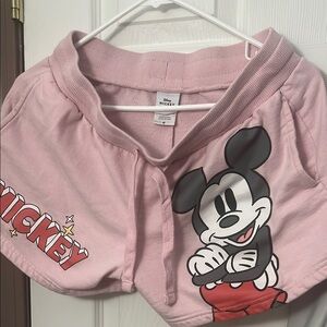 Disney Pink Mickey Mouse Lounge Shorts